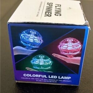 Colorful LED Flying Spinner